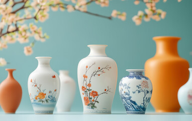 Retro China traditional ceramic art vase