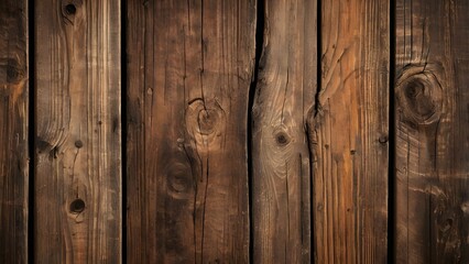Brown wood background. Bright brown wooden planks background. vertical Background texture