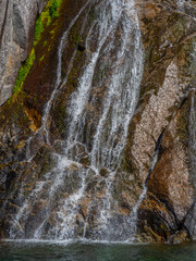 Kenai Fjords Cataract Cove Waterfalls in Alaska