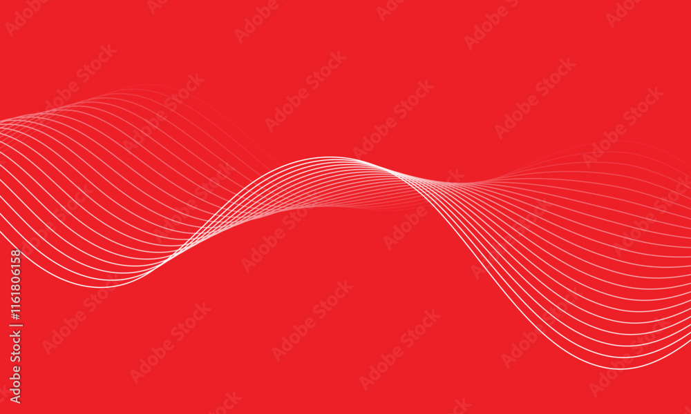 Poster abstract simple red white blend line pattern on red can be used background.