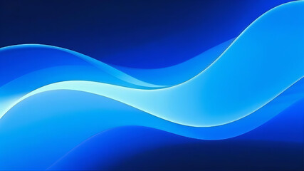 Obraz premium a blue and white wavy lines 