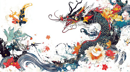 Traditional_Japanese_Ink_Art_with_Cherry_Blossoms_and_Pagodas