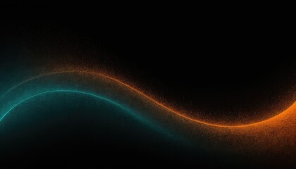 Obraz premium Abstract wave motion pattern on dark blue background wallpaper for digital technology AI Generated 2 