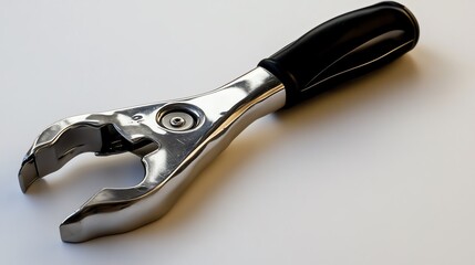 Obraz premium Professional wrench tool for various mechanical applications.