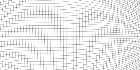 Perspective line grid paper graph. paper vector background