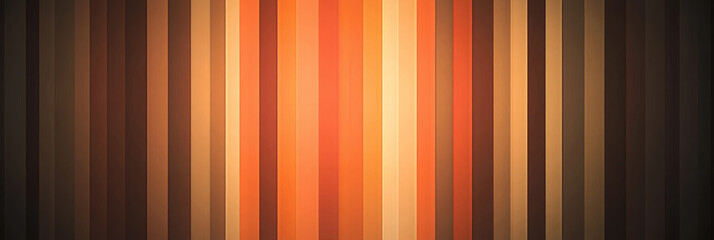 An abstract background with vertical stripes in gradient colors of orange, brown, and grey, generative AI