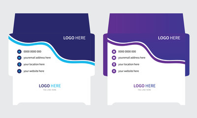 New Brand Envelop Design Print Ready