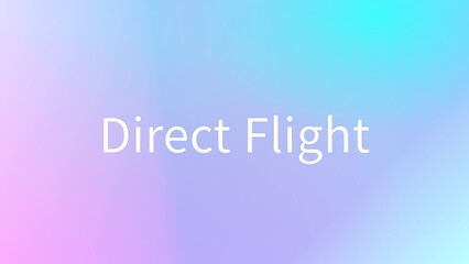 Direct Flight のグラデーション背景イラスト