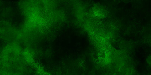 abstract creative clouds covered blur green grunge background, Deep dark green abstract grunge texture, Green art old green paper textured or background, Abstract painting by green watercolor ink.