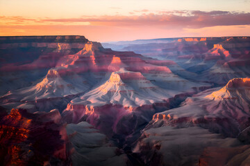 Fototapeta premium grand canyon sunset