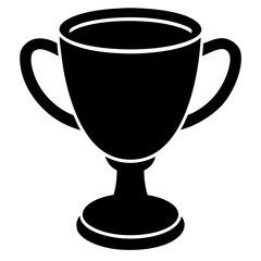 Cup silhouette vector