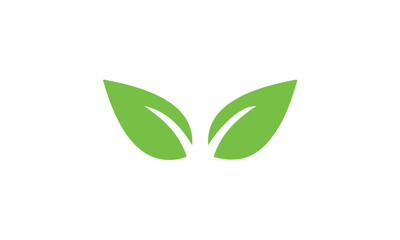 green leaf logo