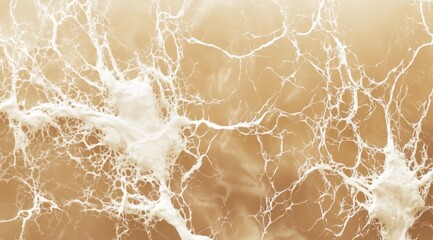 Microscopic view of Neural Network Connections