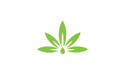 green leaf logo