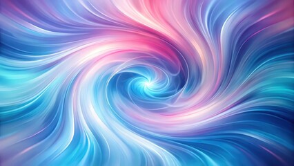 Fototapeta premium Soft hues of blue and pink blend into a swirling abstract background with subtle gradient effects and texture overlays, background, surrealism