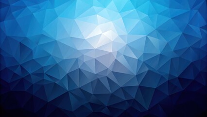 Fototapeta premium Dark blue gradient abstract polygon shaped background, gradient, abstract, polygon, shapes, design, background, texture