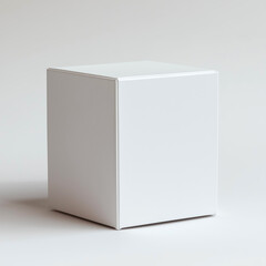 Naklejka premium white box shape design