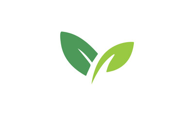 green leaf logo