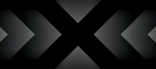 Arrow pattern abstract background design | Seamless pattern with geometric arrow line in colour | Minimal decorative shape modern vector background