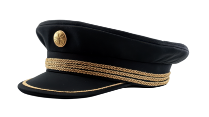 Captain's hat transparent background