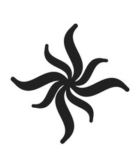 Obraz premium lily flower isolated on white