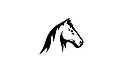 horse head silhouette