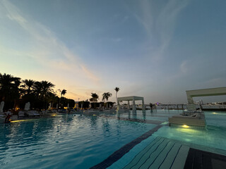 A plush 5 star hotel on Th Palm Jumeirah in Dubai