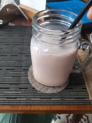 Chocolate milk shake