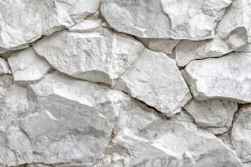 White rough rock wall texture background.