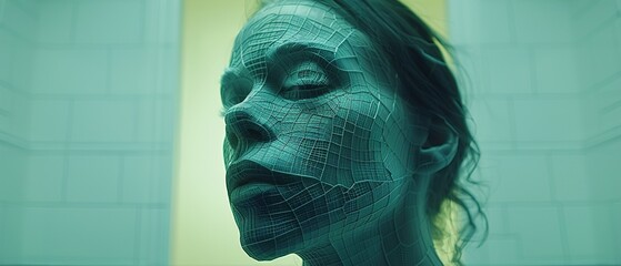 Light blue turquoise yellow pastel grainy gradient background noise texture effect web banner 