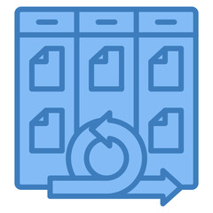 Kanban Board Icon Element For Design