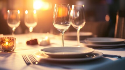 Bright indoor dining table with sleek minimalist decor
