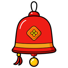 red bell new year chinese