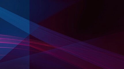 Obraz premium A sophisticated and elegant long exposure photograph of a geometric abstract design in rich burgundy and deep blue hues, showcasing motion trails and a half negative space