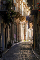 Fototapeta premium Ruelle dans le centre ville de Palerme