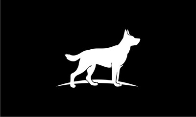 Dog logo vector