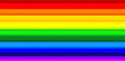 Rainbow Stripes Background: Vibrant Horizontal Lines
