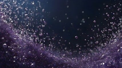 defocused Abstract elegant detailed purple glitters