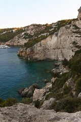 Coast of Zakynthos Island