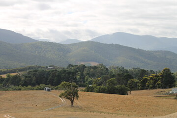 Australian mountain landscape