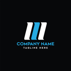 Letter m logo Vector, M Letter logo Vector art illustration