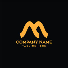 Letter m logo Vector, M Letter logo Vector art illustration