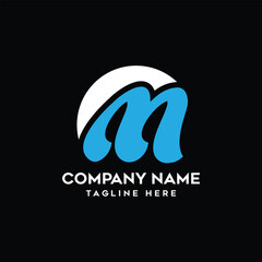 Letter m logo Vector, M Letter logo Vector art illustration