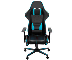 3d rendering ergonomic gaming chair