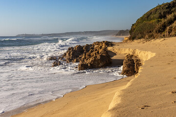 beach erosion