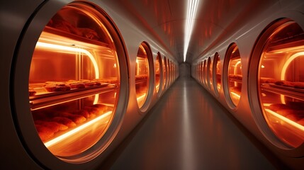 Advanced Freezing Tunnel Technology Enabling Efficient Preservation of Freshly Prepared Dishes for Culinary and Commercial Applications