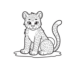  line art vector on white background