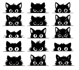 Black Cat Design Vector.eps