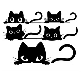 Funny Cat Vector.eps