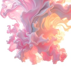 Abstract Background with Vibrant Colors, Gradients, and Unique Artistic Textures